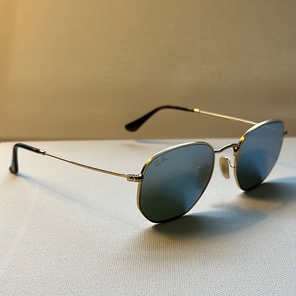 Ray-Ban Hexagonal Flat Lens Glasses Sunglasses - Picture 3 of 10